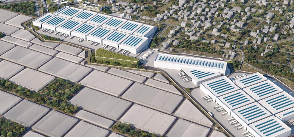 Hull Gateway, OB Streem's project in Aspropyrgos  Hull Gateway, OB Streem's project in Aspropyrgos